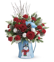 Teleflora's Snowy Daydreams Bouquet from Swindler and Sons Florists in Wilmington, OH